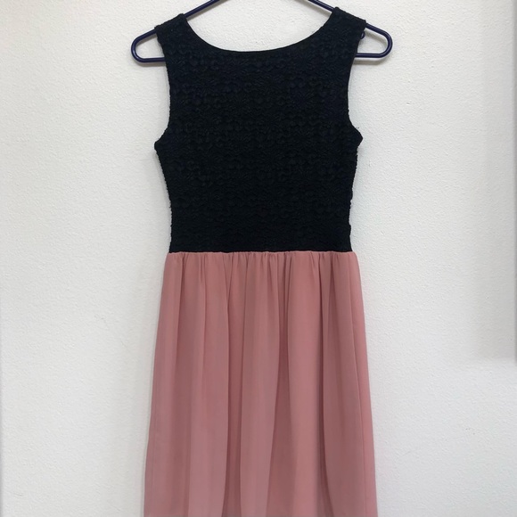 Pink Mini Formal Dress - Picture 4 of 4